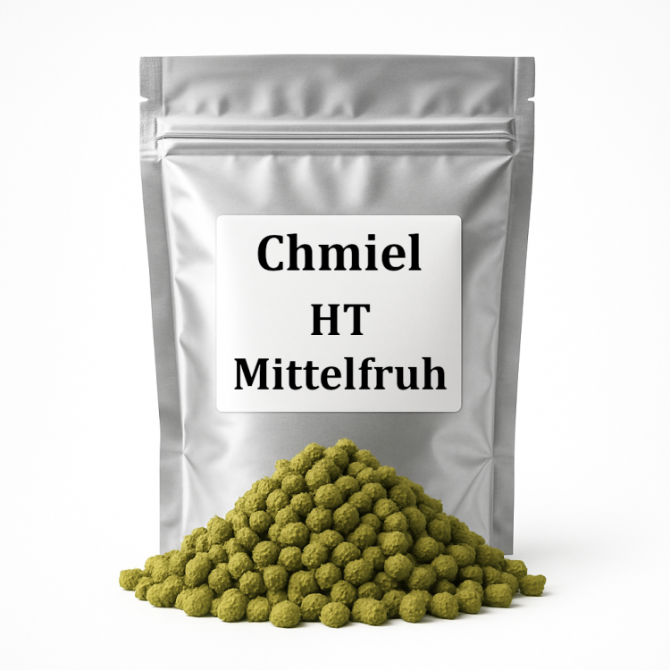 Chmiel HT Mittelfrüh 100 g 2024 – szlachetny chmiel o eleganckiej, ziołowo-kwiatowej goryczce do warzenia piwa