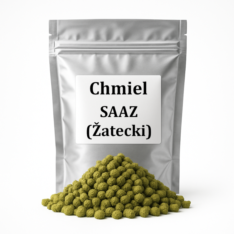 Chmiel Saaz (Žatecki) 100 g 2025 – szlachetny chmiel o ziołowo-kwiatowym profilu do warzenia piwa