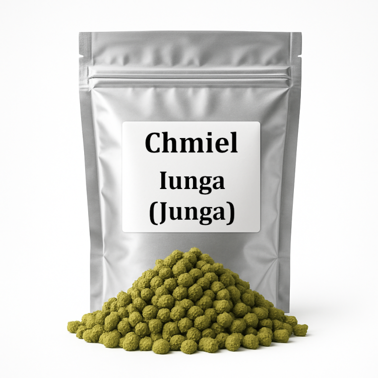 Chmiel Iunga 100 g PL 2024 – aromatyczno-goryczkowy chmiel do warzenia piwa, idealny do IPA, lagerów i pale ale