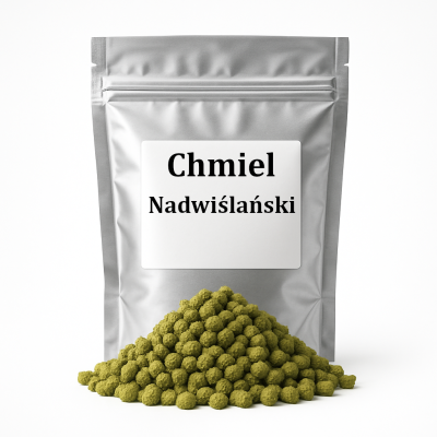 Chmiel Nadwiślański 100 g – polski chmiel aromatyczny o ziołowo-cytrusowym profilu do warzenia piwa